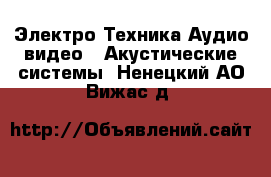 Электро-Техника Аудио-видео - Акустические системы. Ненецкий АО,Вижас д.